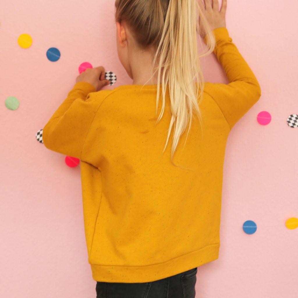 Preview: Papierschnittmuster Raglansweater Mona Gr. 98-152